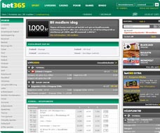Bet365 screenshot