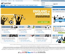 Betfair screenshot