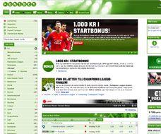 Unibet screenshot