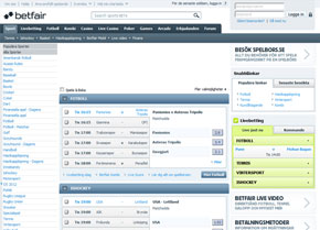 Spela hos Betfair