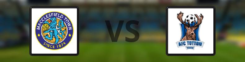 Macclesfield - AFC Totton odds, speltips, resultat i FA-cupen