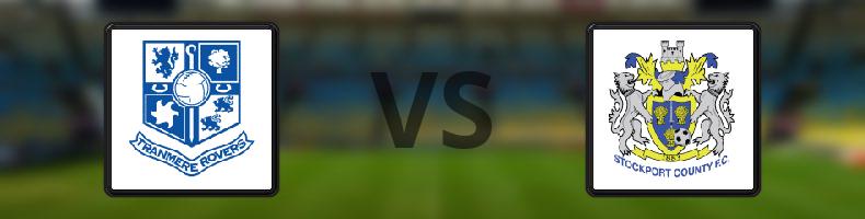 Tranmere - Stockport odds, speltips, resultat i FA-cupen