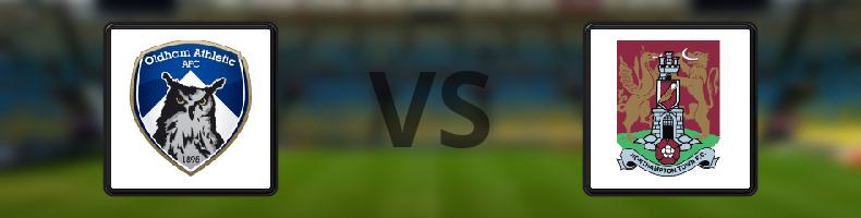Oldham - Northampton odds, speltips, resultat i FA-cupen