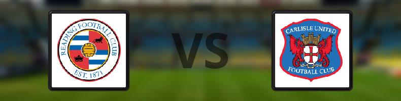 Reading - Carlisle odds, speltips, resultat i FA-cupen