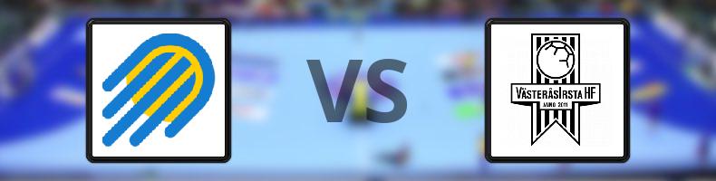 HIF Karlskrona - VästeråsIrsta HF odds, speltips, resultat i Handbollsligan herrar
