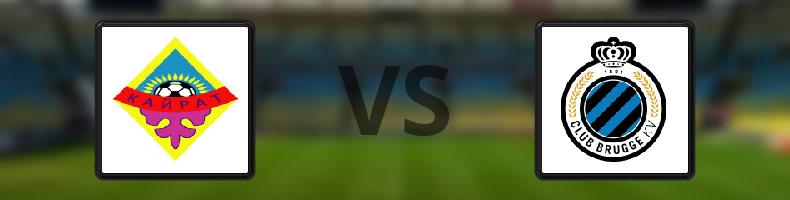 Kairat Almaty - Club Brugge odds, speltips, resultat i Champions League