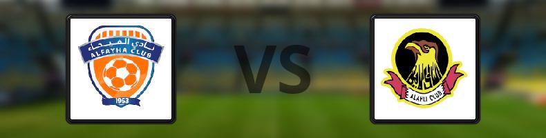 Al Fayha - Al Ahli odds, speltips, resultat i Saudi Pro League