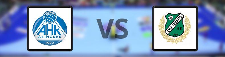 Alingsås - Önnereds HK odds, speltips, resultat i Handbollsligan herrar