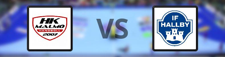 Malmö - IF Hallby HK odds, speltips, resultat i Handbollsligan herrar