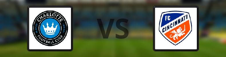 Charlotte FC - FC Cincinnati odds, speltips, resultat i MLS