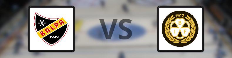KalPa - Brynäs odds, speltips, resultat i CHL