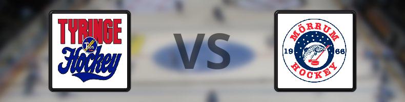 Tyringe SoSS - Mörrums GoIS IK odds, speltips, resultat i HockeyEttan
