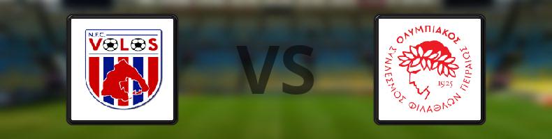 Volos FC - Olympiakos odds, speltips, resultat i Grekiska Superligan