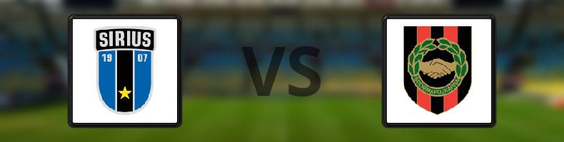 Sirius - Brommapojkarna odds, speltips, resultat i Allsvenskan