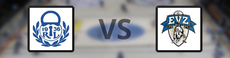 Lukko - EV Zug odds, speltips, resultat i CHL