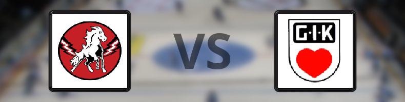Vita Hästen - Grästorps IK odds, speltips, resultat i HockeyEttan