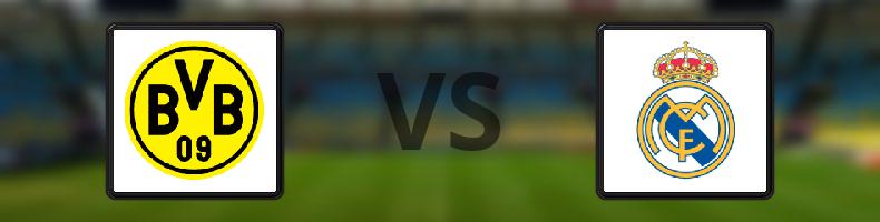 Borussia Dortmund - Real Madrid odds, speltips, resultat i Champions League