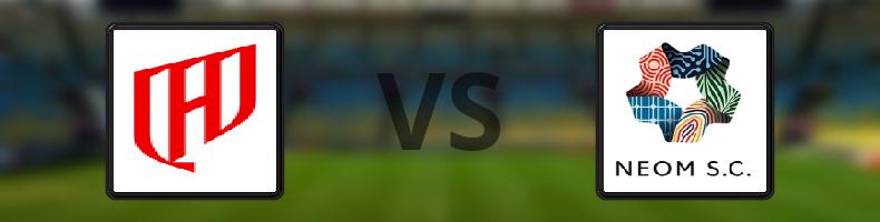 Al Qadisiya - Neom odds, speltips, resultat i Saudi Pro League