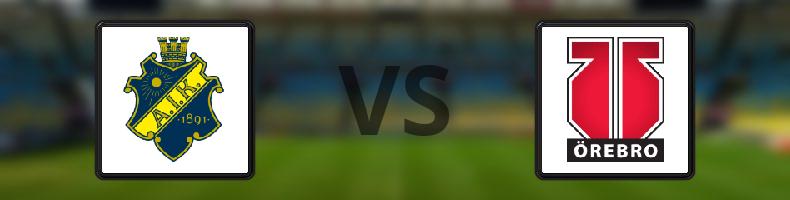 AIK - Örebro odds, speltips, resultat i Svenska Cupen