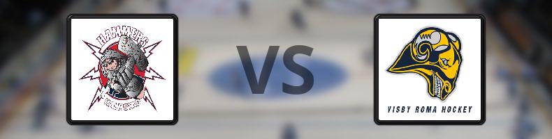 Halmstad Hammers HC - Visby/Roma HK odds, speltips, resultat i HockeyEttan