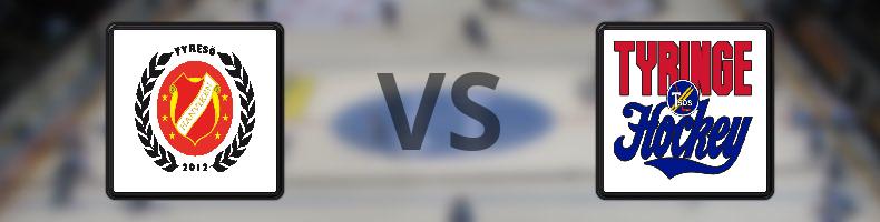 Hanvikens SK - Tyringe SoSS odds, speltips, resultat i HockeyEttan