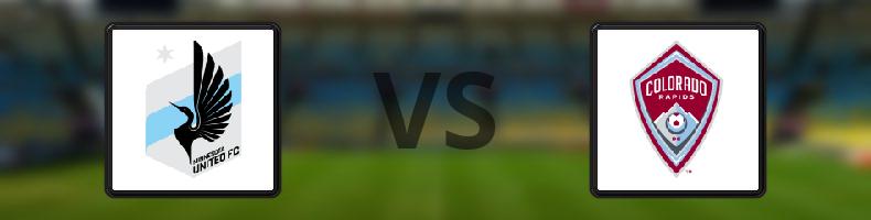 Minnesota United - Colorado Rapids odds, speltips, resultat i MLS