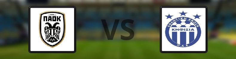 Paok - Kifisias odds, speltips, resultat i Grekiska Superligan