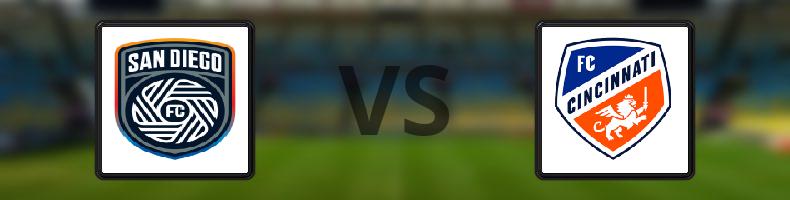 San Diego FC - FC Cincinnati odds, speltips, resultat i MLS