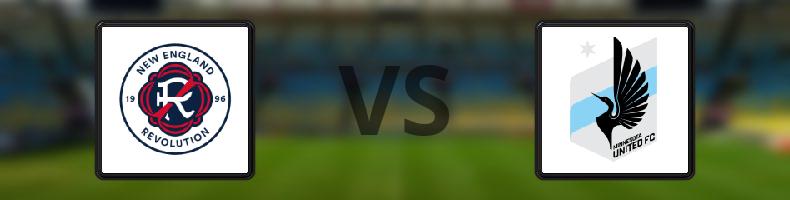 New England Revolution - Minnesota United odds, speltips, resultat i MLS