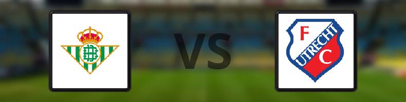 Real Betis - Utrecht odds, speltips, resultat i Europa League