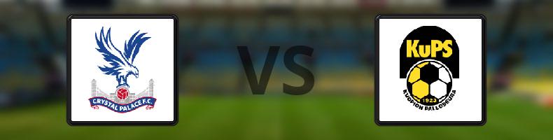 Crystal Palace - KuPS odds, speltips, resultat i Conference League
