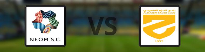 Neom - Al Hazem odds, speltips, resultat i Saudi Pro League