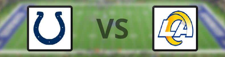Indianapolis Colts - Los Angeles Rams odds, speltips, resultat i NFL