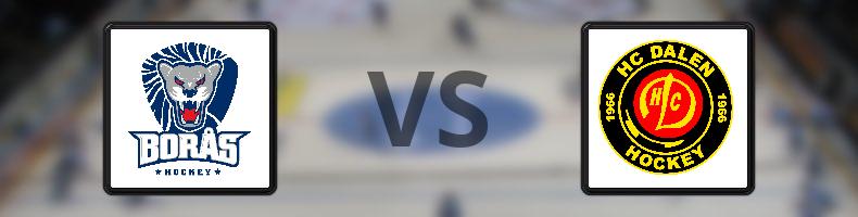 Borås - HC Dalen odds, speltips, resultat i HockeyEttan