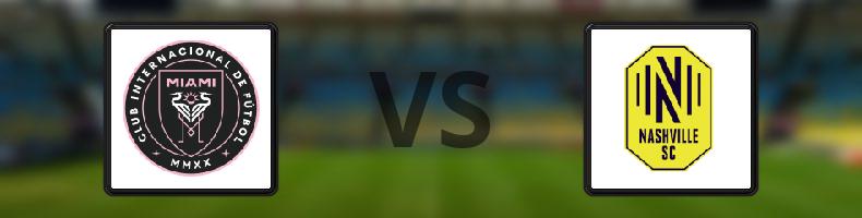 Inter Miami - Nashville odds, speltips, resultat i MLS