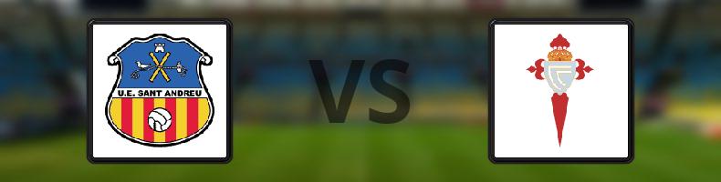 Sant Andreu - Celta Vigo odds, speltips, resultat i Copa del Rey
