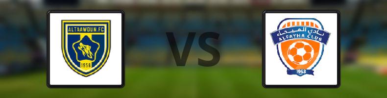 Al Taawon - Al Fayha odds, speltips, resultat i Saudi Pro League