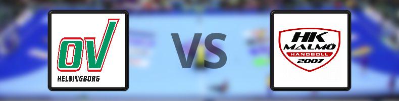 Ov Helsingborg - Malmö odds, speltips, resultat i Handbollsligan herrar