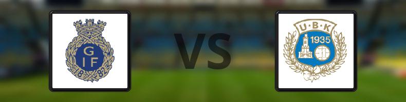Gefle IF - Utsiktens BK odds, speltips, resultat i Superettan