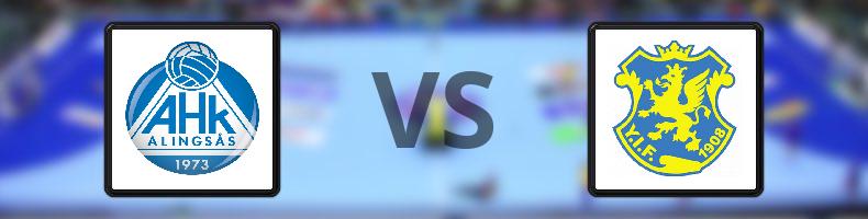 Alingsås - Ystad odds, speltips, resultat i Handbollsligan herrar