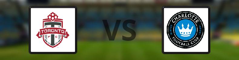 Toronto FC - Charlotte FC odds, speltips, resultat i MLS