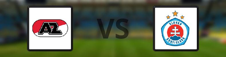 AZ Alkmaar - Slovan Bratislava odds, speltips, resultat i Conference League
