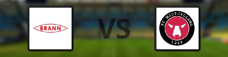 Brann - Midtjylland odds, speltips, resultat i Europa League