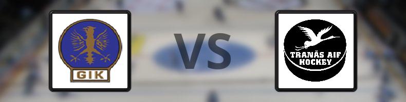 Grums IK Hockey - Tranås AIF IF odds, speltips, resultat i HockeyEttan