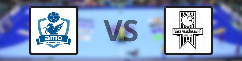 Amo HK - VästeråsIrsta HF odds, speltips, resultat i Handbollsligan herrar