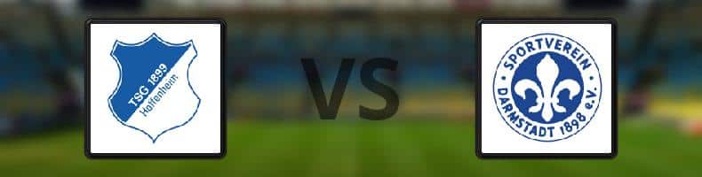 Hoffenheim - SV Darmstadt 98 odds, speltips, resultat i Bundesliga