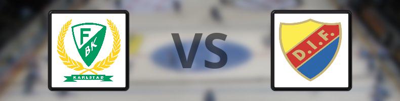Färjestad BK - Djurgårdens IF odds, speltips, resultat i SDHL