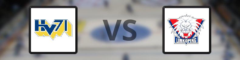 HV71 - Linköping odds, speltips, resultat i SHL