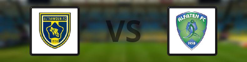 Al Taawon - Al Fateh odds, speltips, resultat i Saudi Pro League