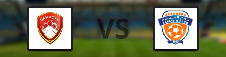 Damac - Al Fayha odds, speltips, resultat i Saudi Pro League